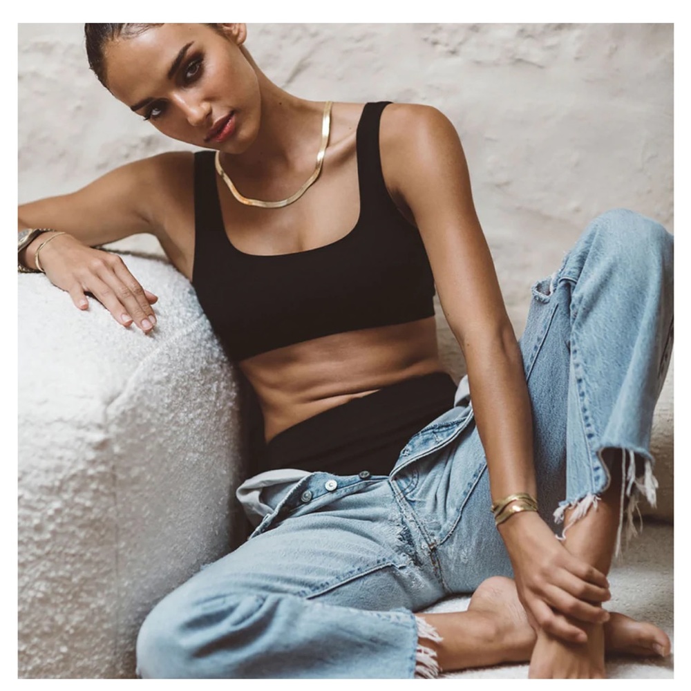 NWT LDMA high sculpt bra rib the best fit